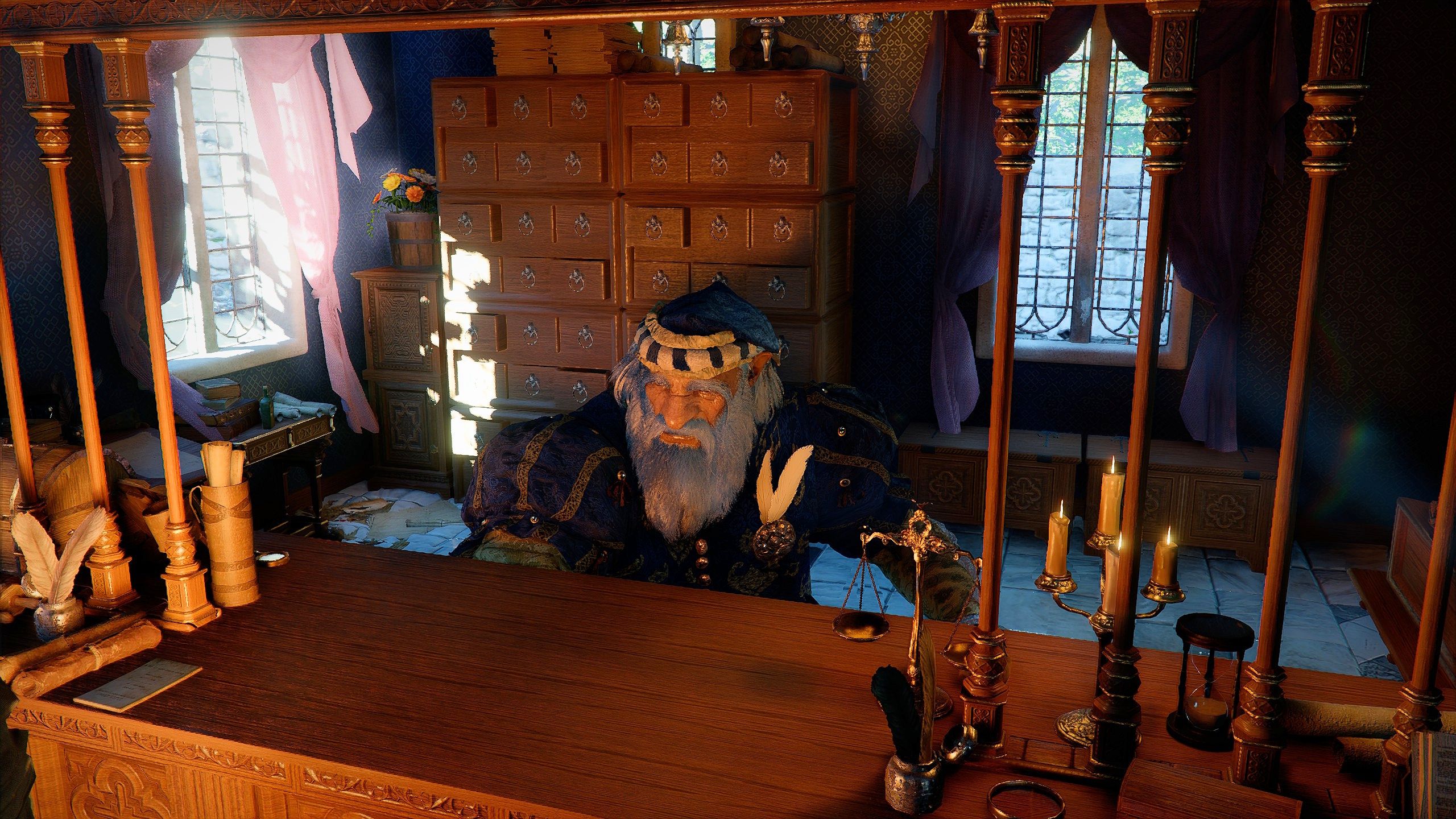 A banker in Crimson Desert