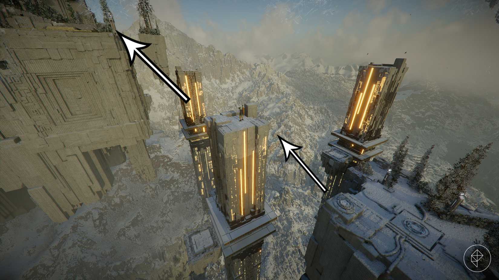 The path through the Obsession and Madness Abyss in Crimson Desert.