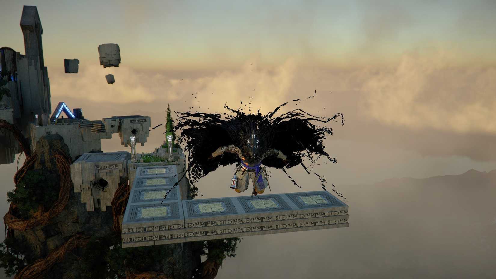 Kliff taking a shortcut to the Roots of Truth in Crimson Desert