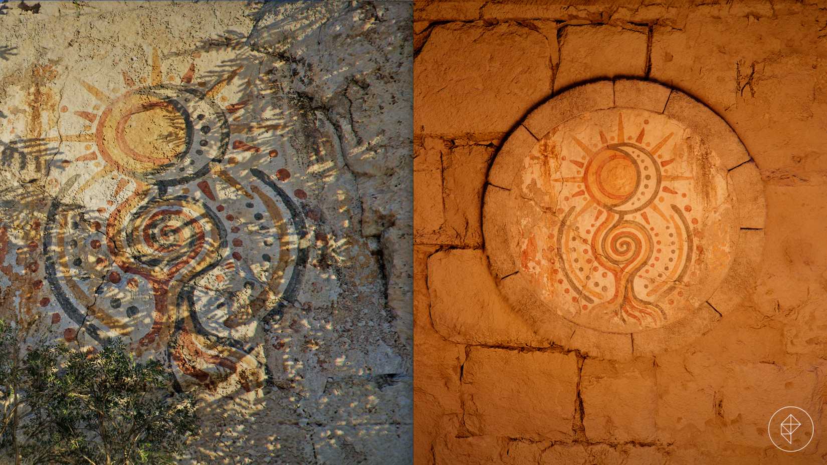 One of the Dragon's Stone Chamber Ruins puzzle patterns in Crimson Desert.