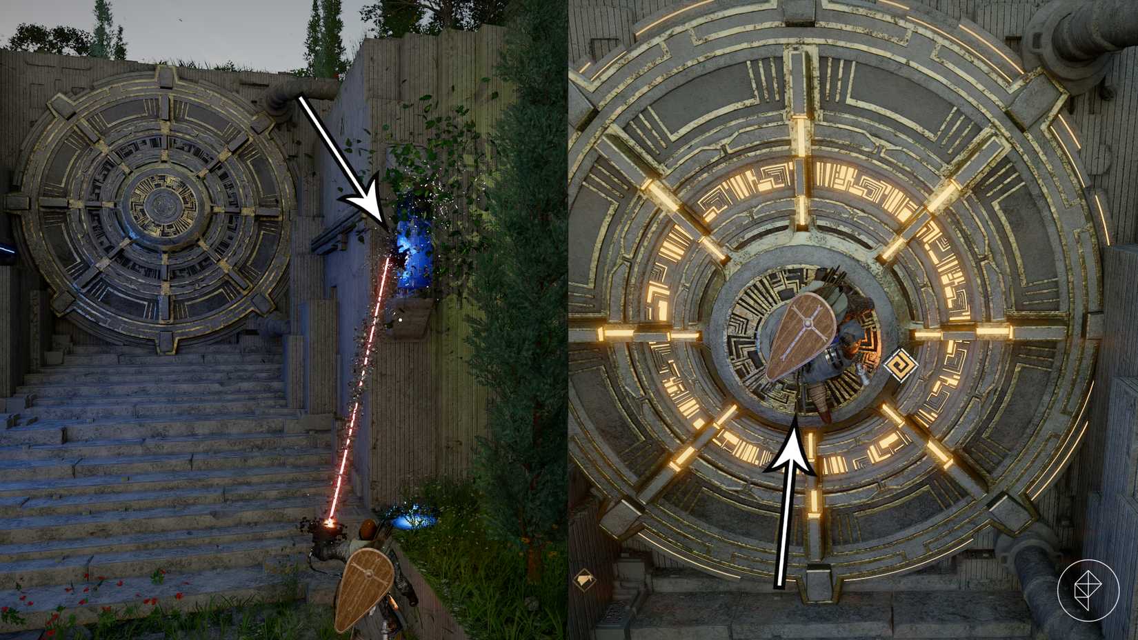 Kliff completes the Vault of Vengeance Abyss puzzle in Crimson Desert.