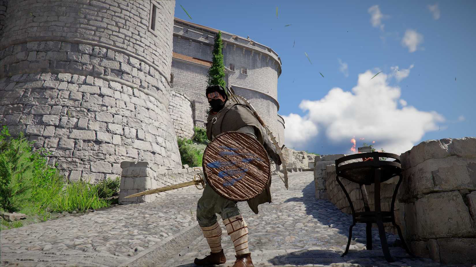 Kliff outside Hernand Castle in Crimson Desert