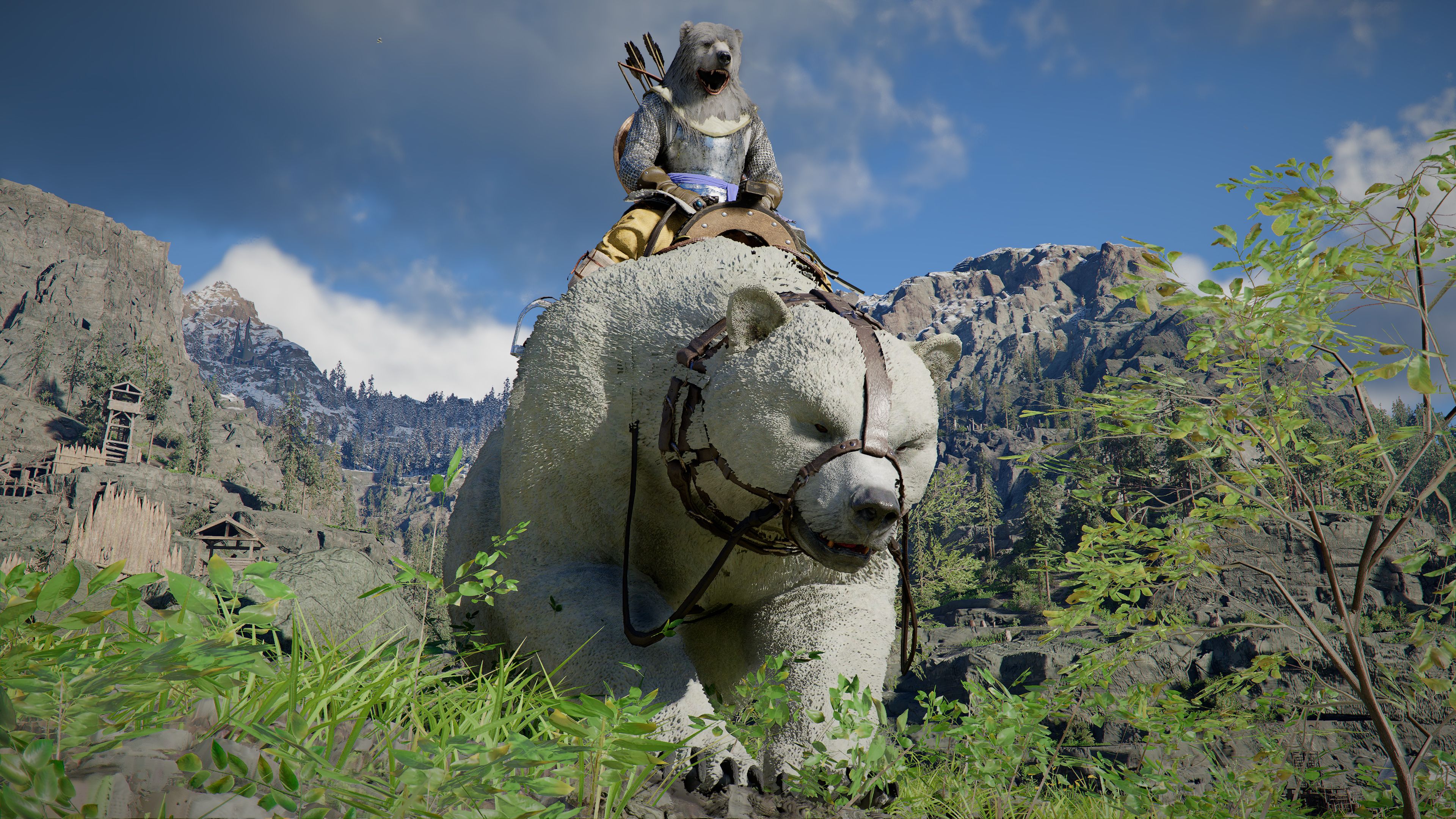 How to get the White Bear mount in Crimson Desert
