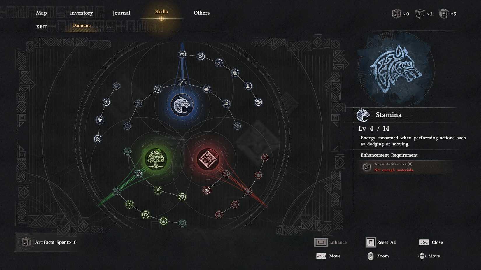 crimson desert health and stamina