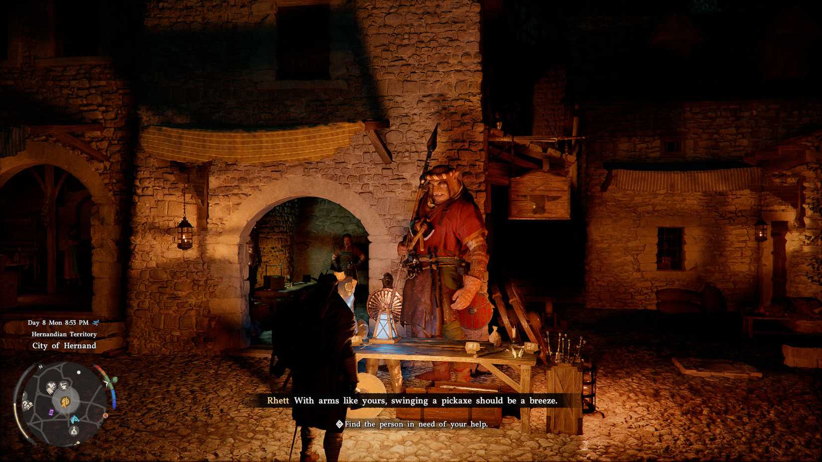 A Crimson Desert screenshot showing Rhett