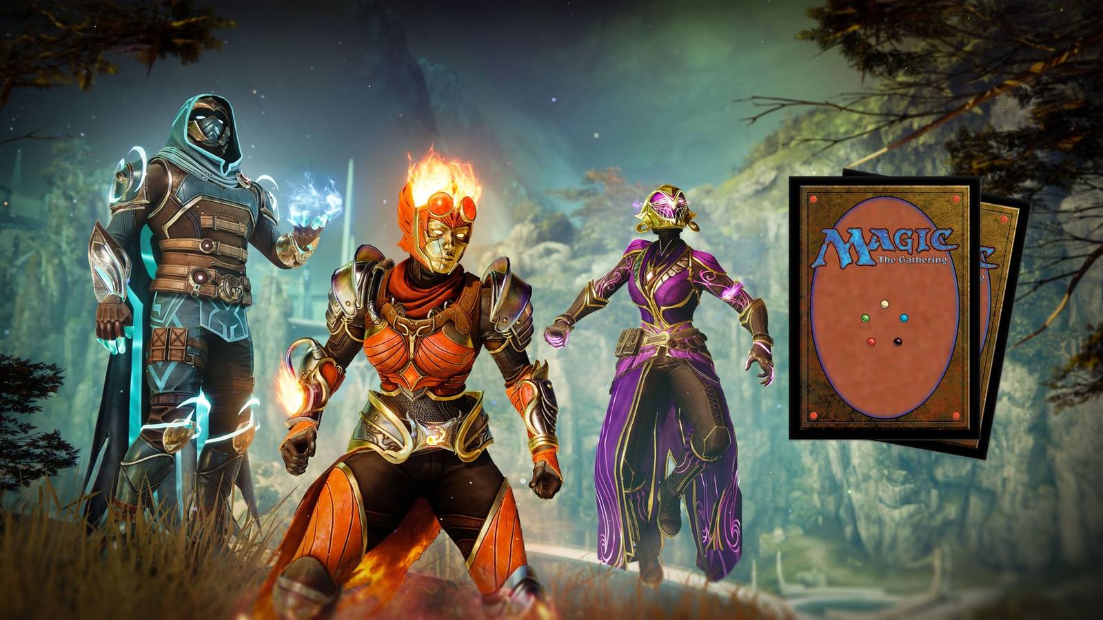 Destiny 2's MTG crossover adds Chandra, Jace, and Liliana armor sets