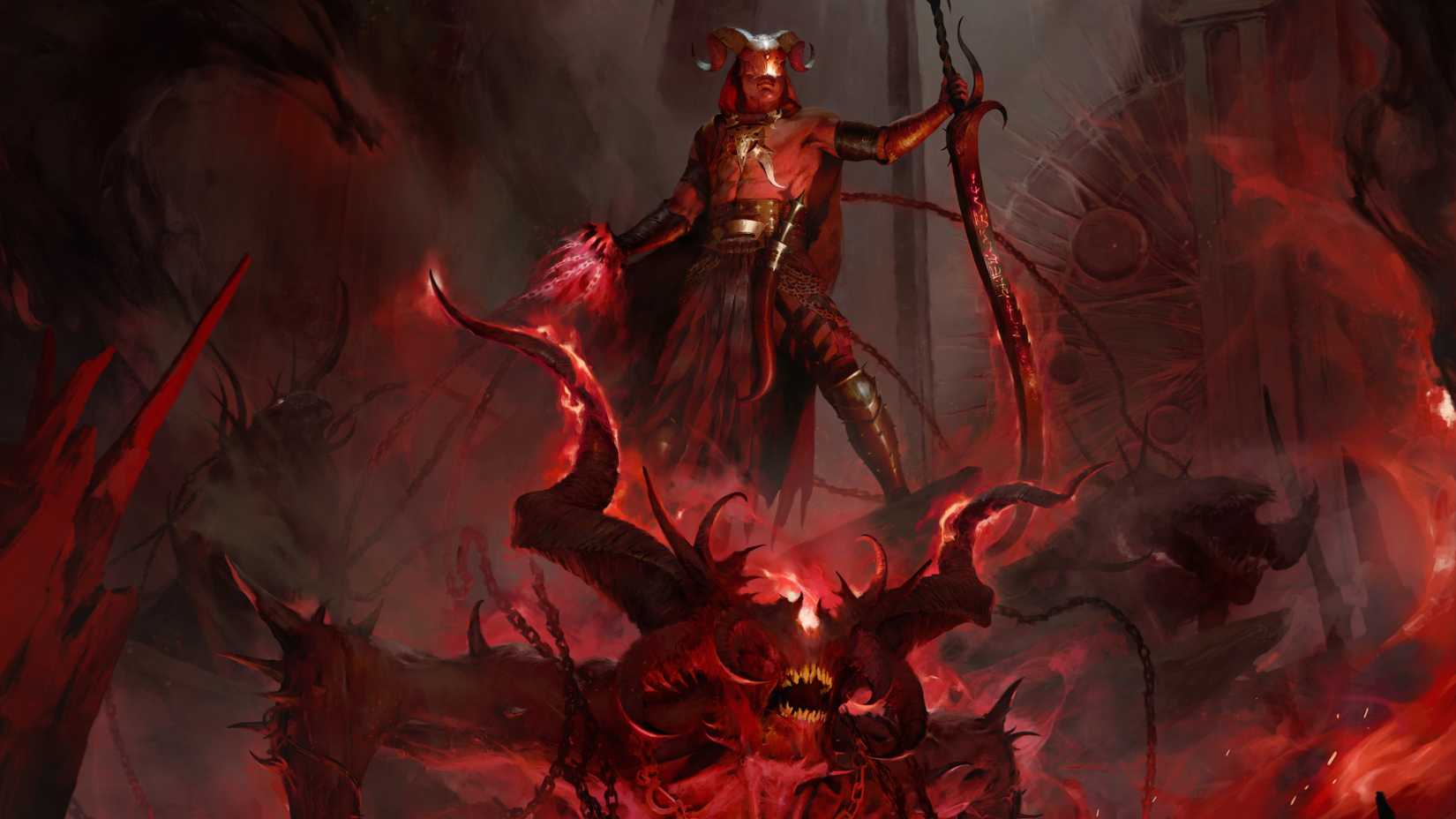 diablo 4 warlock artwork