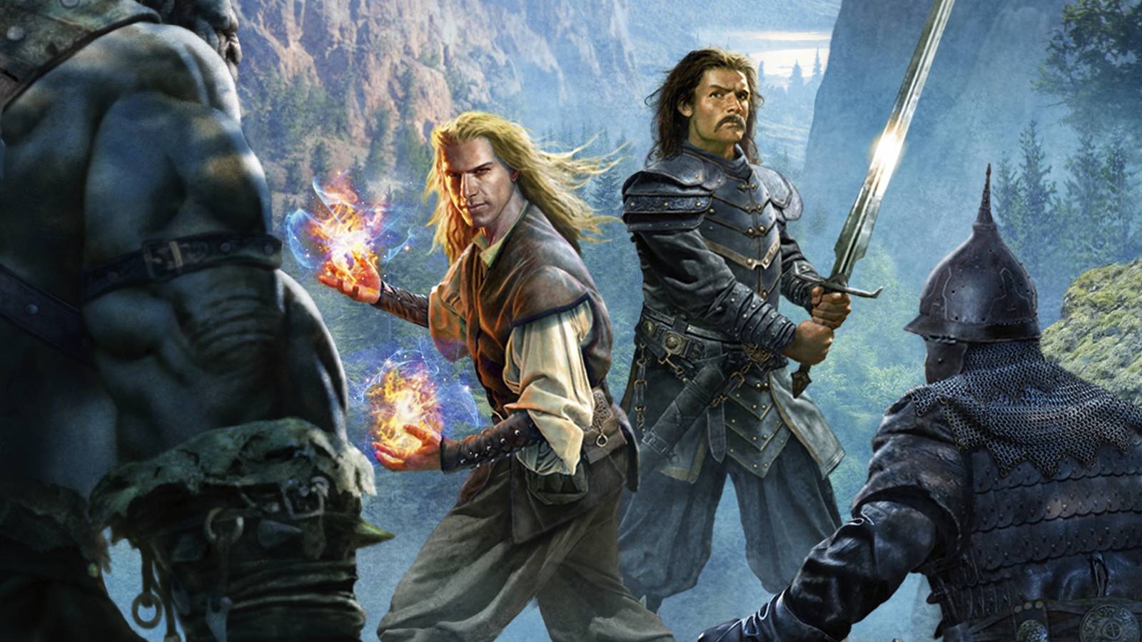 Huma và Magius trong Dragonlance: War Wizard
