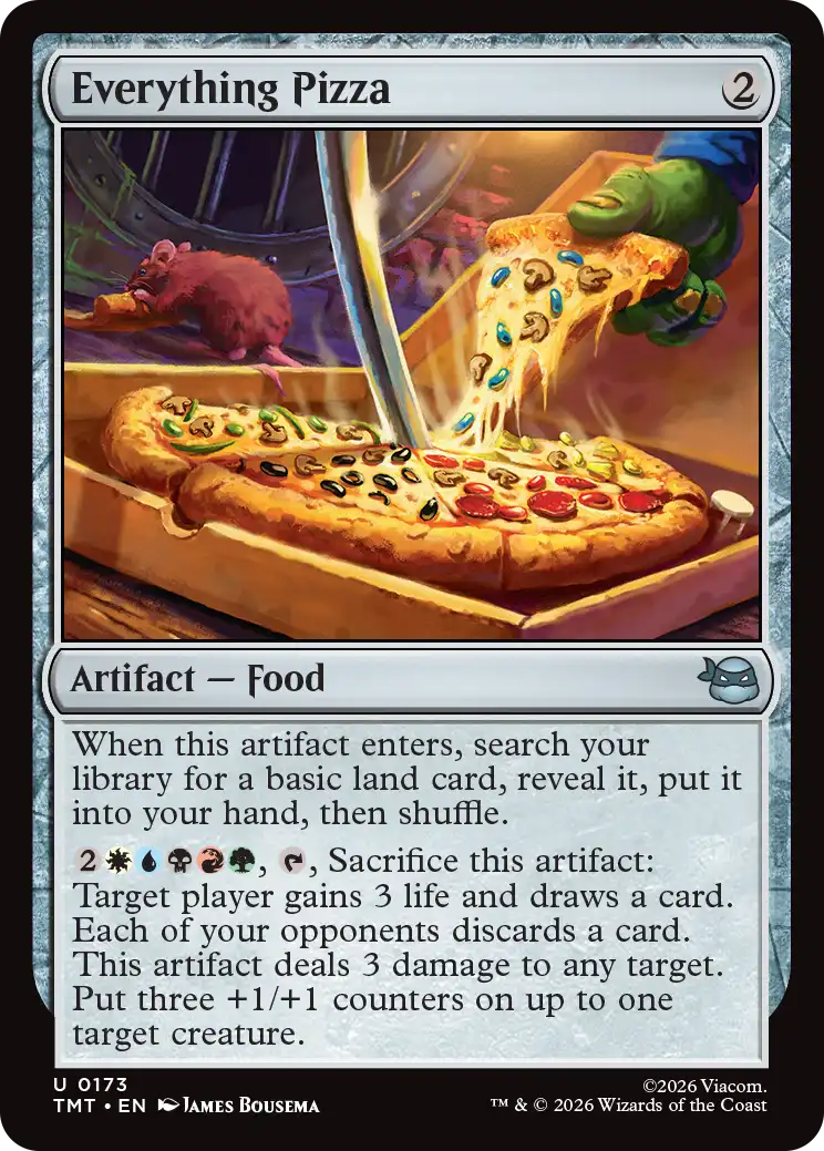 everything pizza mtg tmnt