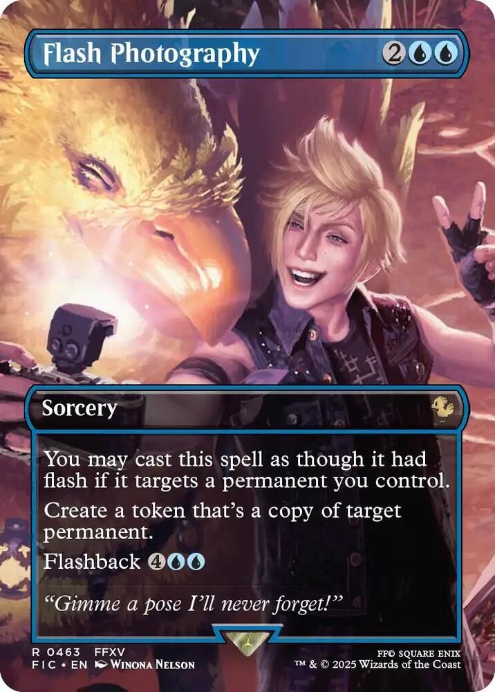 Why the Final Fantasy Magic card Flash Photography is spiking in value