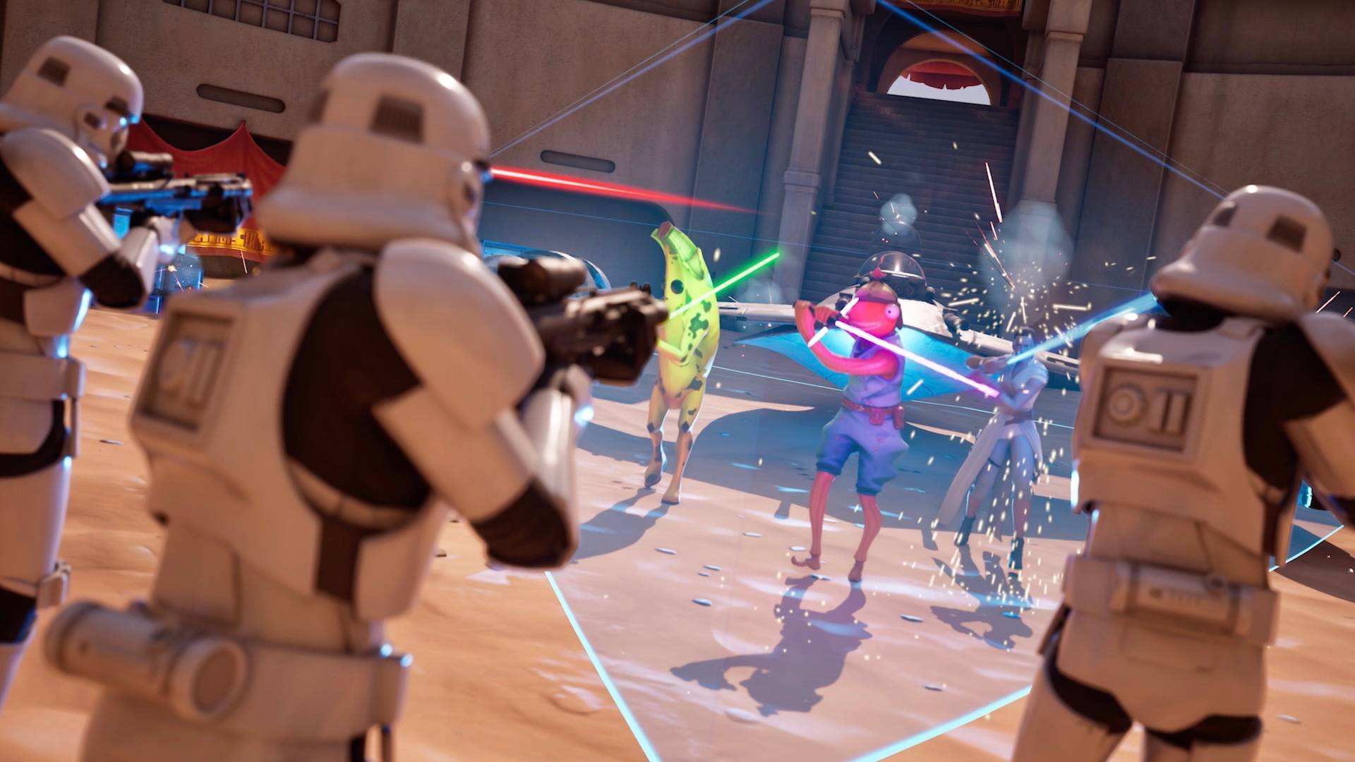This massive Fortnite update is the future of Star Wars games