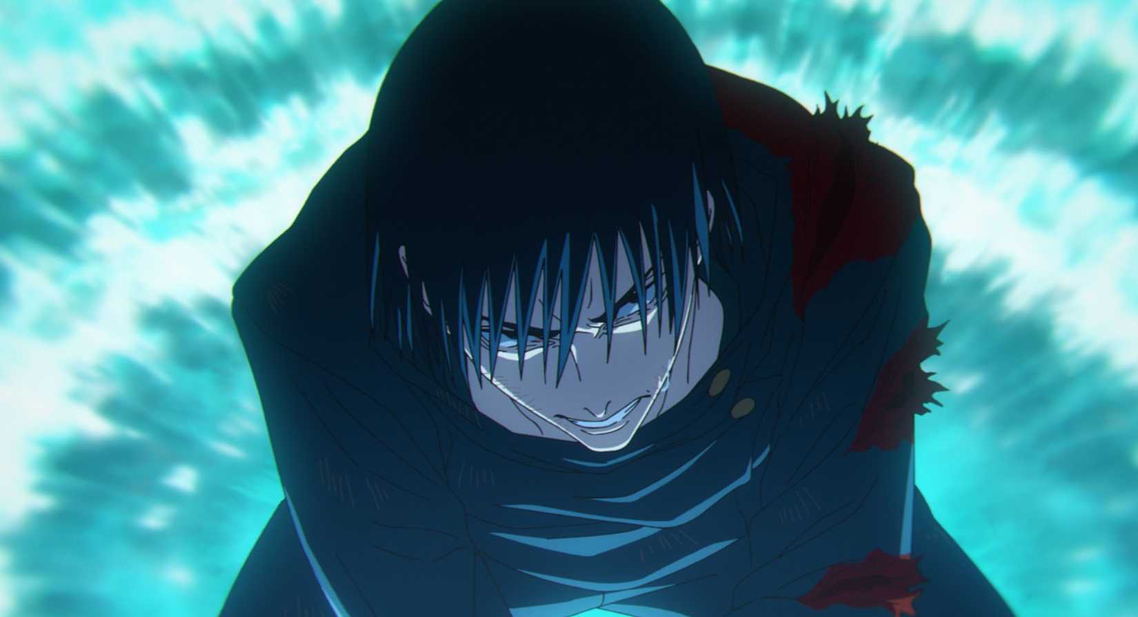 Megumi kneels to maintain the integrity of his domain in Jujutsu Kaisen