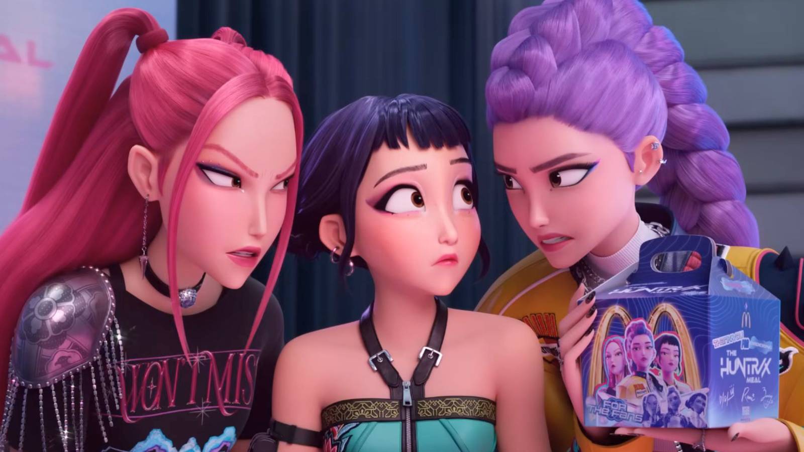 New KPop Demon Hunters cartoon from McDonald's revealed