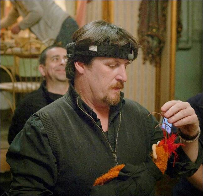 Bill Barretta with Pepé