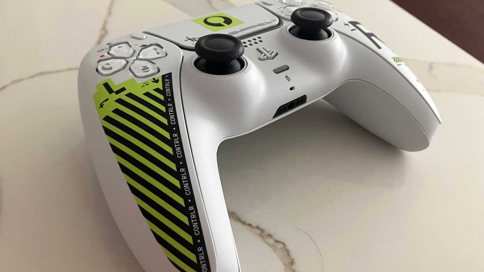 The Marathon PS5 controller against a white background