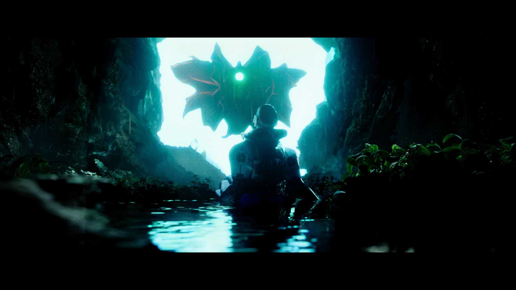 An alien creature in Marathon