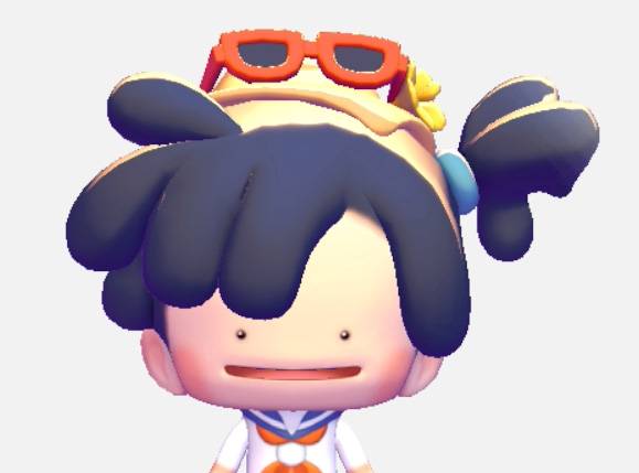 A Ditto with Misty's side ponytail in Pokopia.