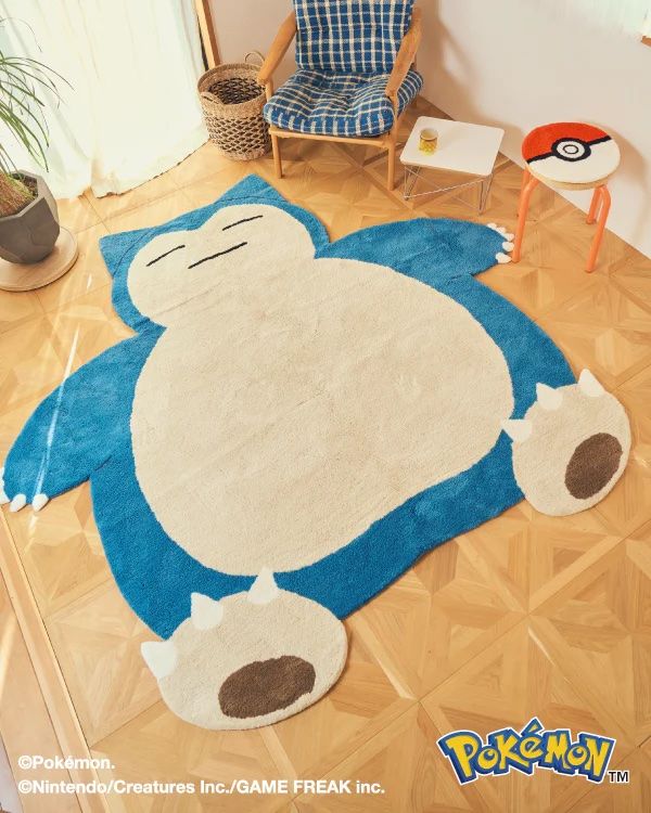 ラグ・カーペット MIYOSHI MONSTER BALL CHAIR RUG pokemon These Pokémon 30th anniversary rugs are perfect and impossible to buy