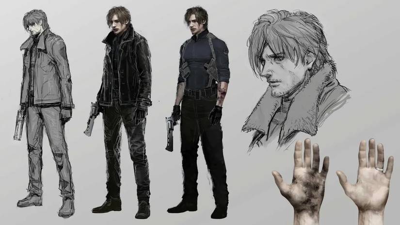 Leon S. Kennedy wedding ring concept art