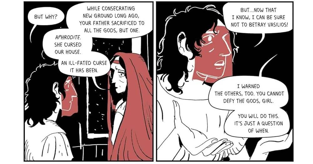 Felicia Day's first graphic novel is a gloriously angry Greek myth fantasy
