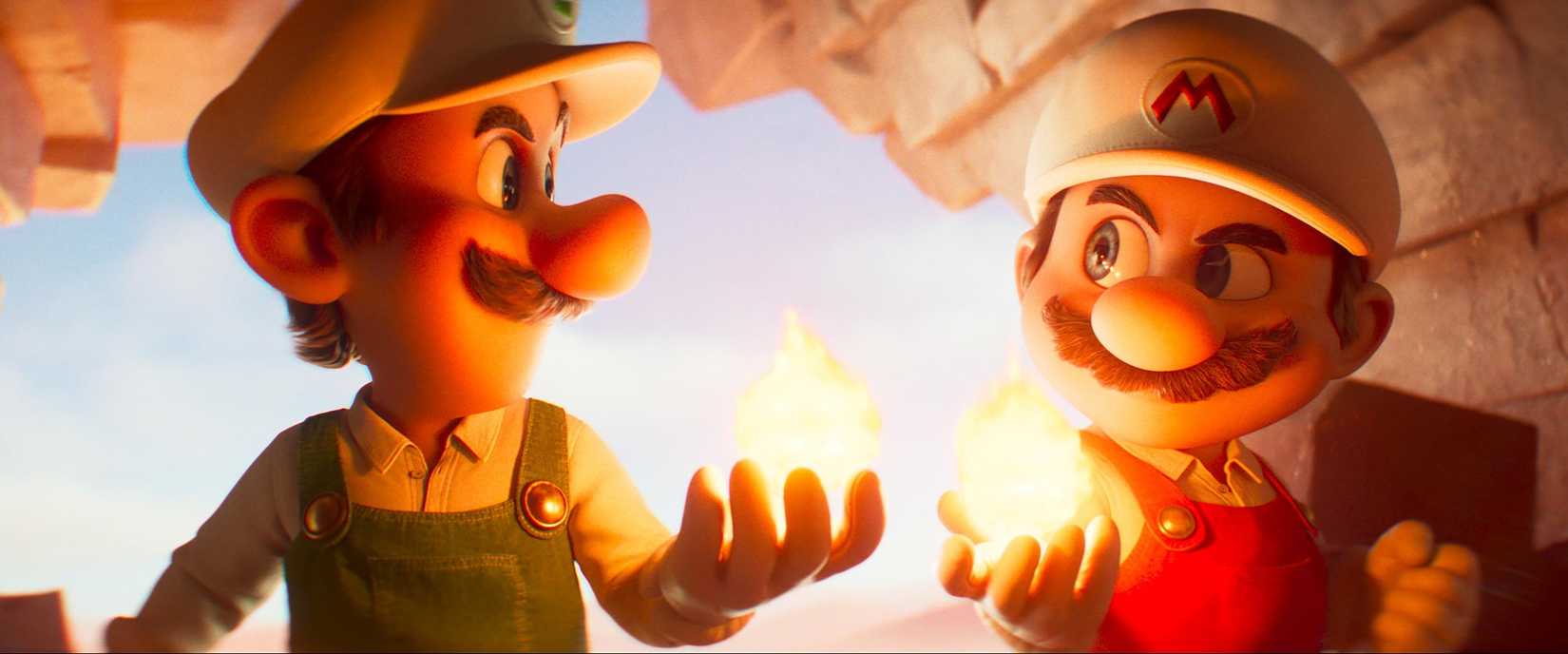 mario galaxy movie mario fire flower