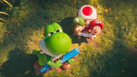 mario galaxy movie yoshi baby mario luigi toad