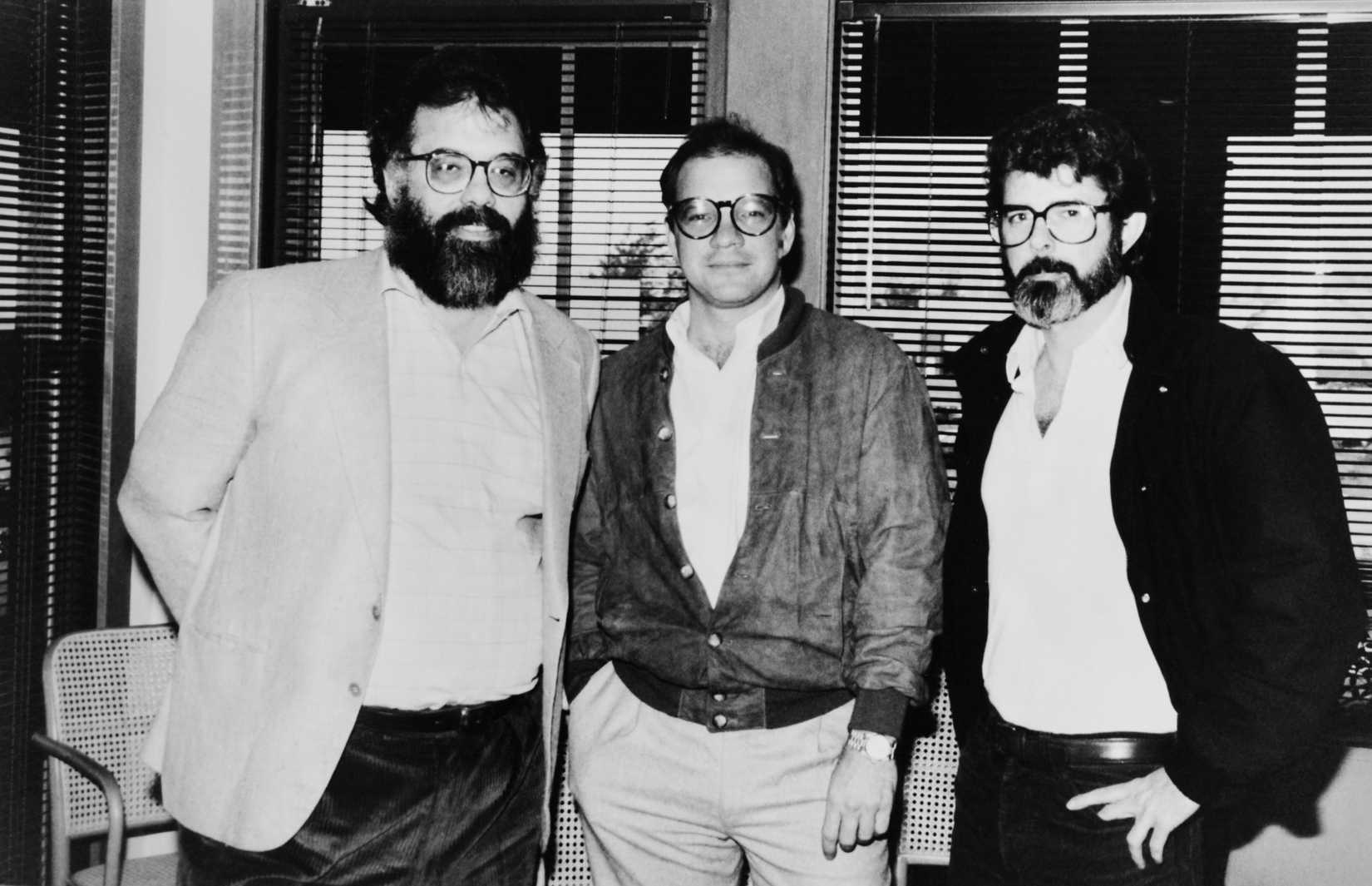 George Lucas, Francis Ford Coppola, director Paul Schrader