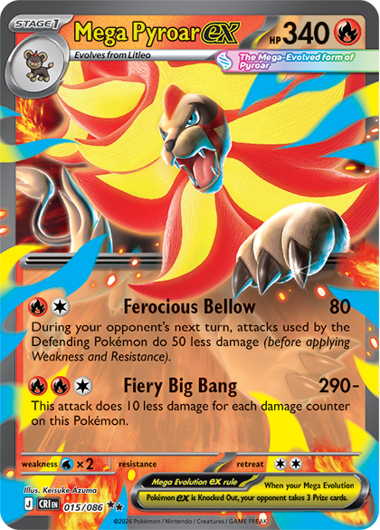 Pokmon TCG Mega Evolution Chaos Rising release date set Pokmon TCG Mega Evolution Chaos Rising release date set