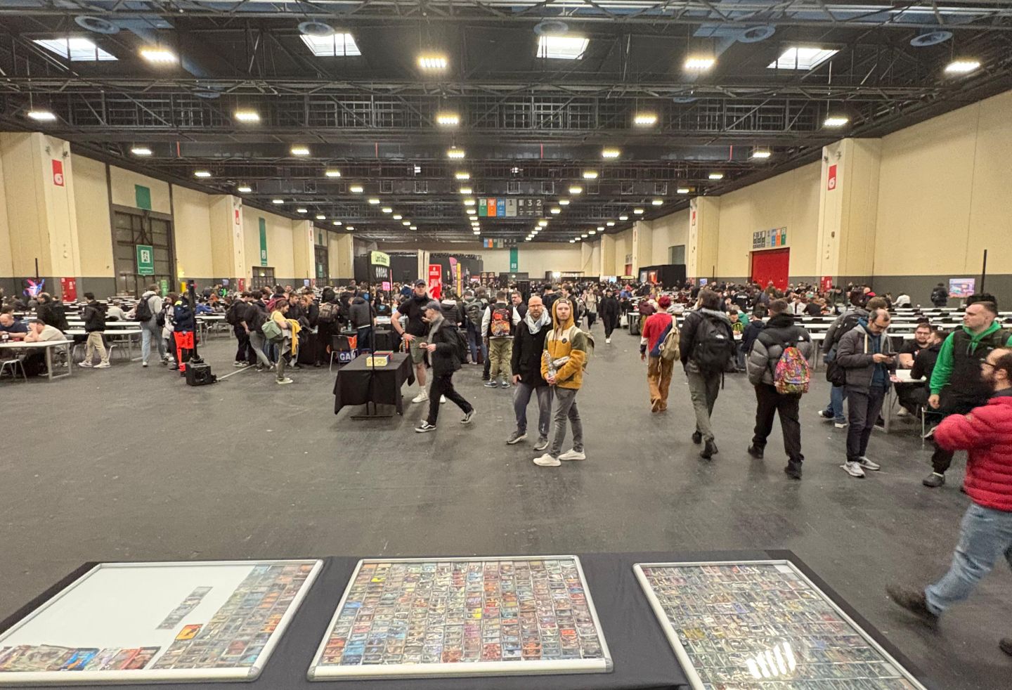 The bustling atmosphere at the MTG Turin Regional Championship