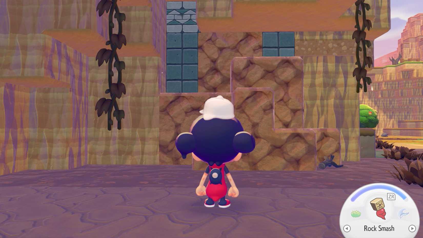 Suspicious breakable rock as seen in Pokopia