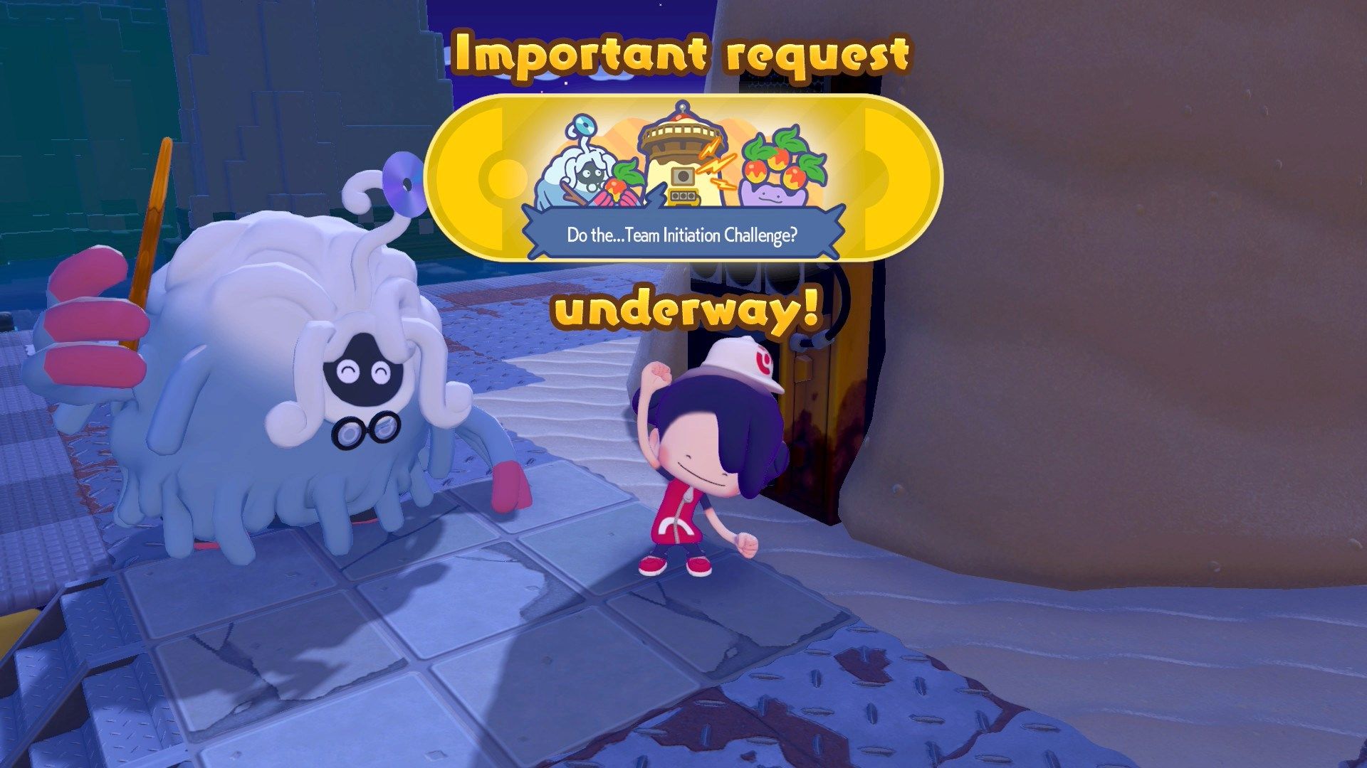'Do the... Team Initiation Challenge?' walkthrough and quest steps in Pokémon Pokopia