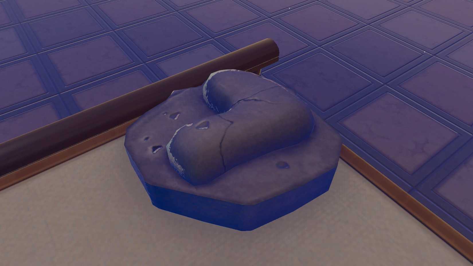 A small Jaw Fossil, as seen in Pokopia