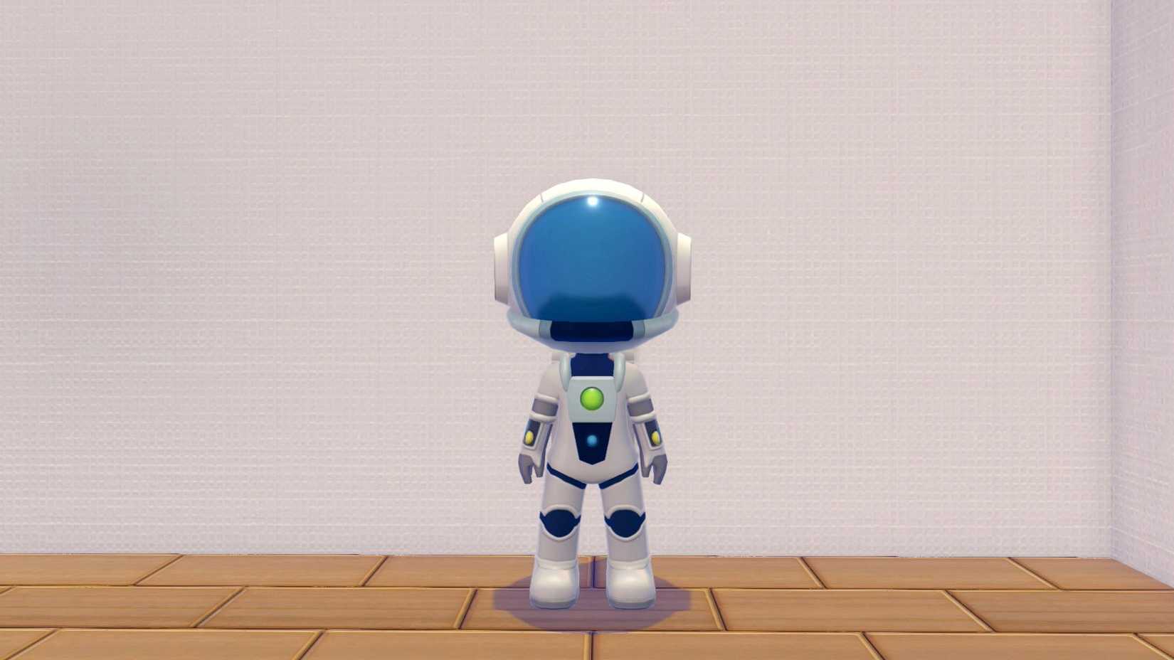 A astronaut space suit in Pokopia.