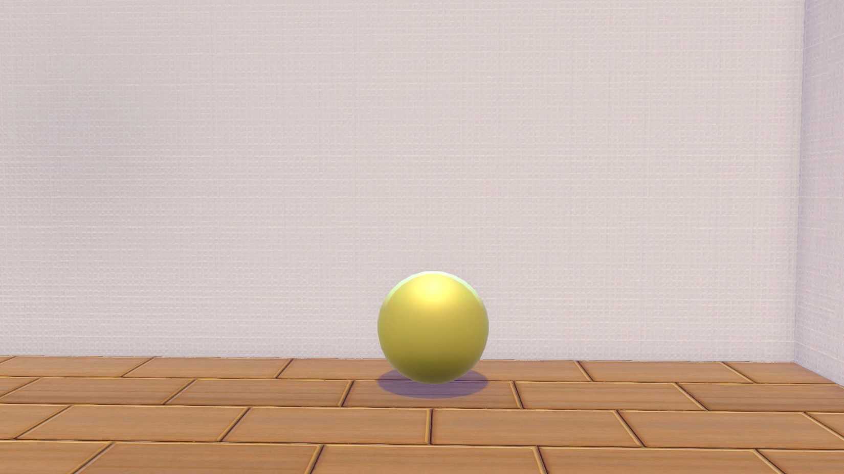 A huge golden sphere in Pokopia.