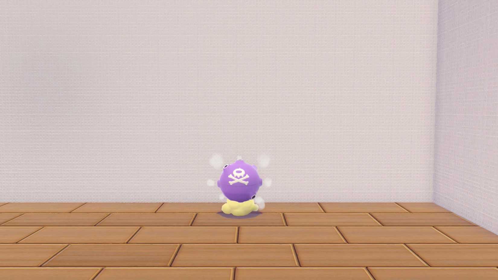An oil diffuser that looks like a Koffing in Pokopia.