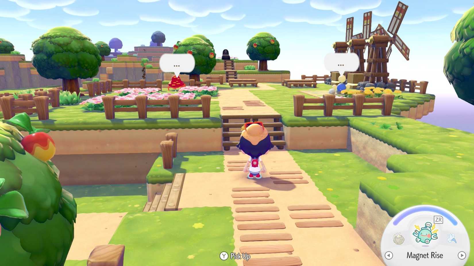 A Paras and Jumpluff has something to say in Pokopia