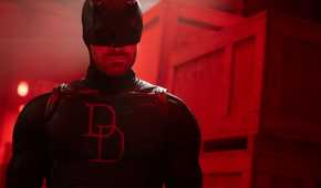 Daredevil in his black outfit