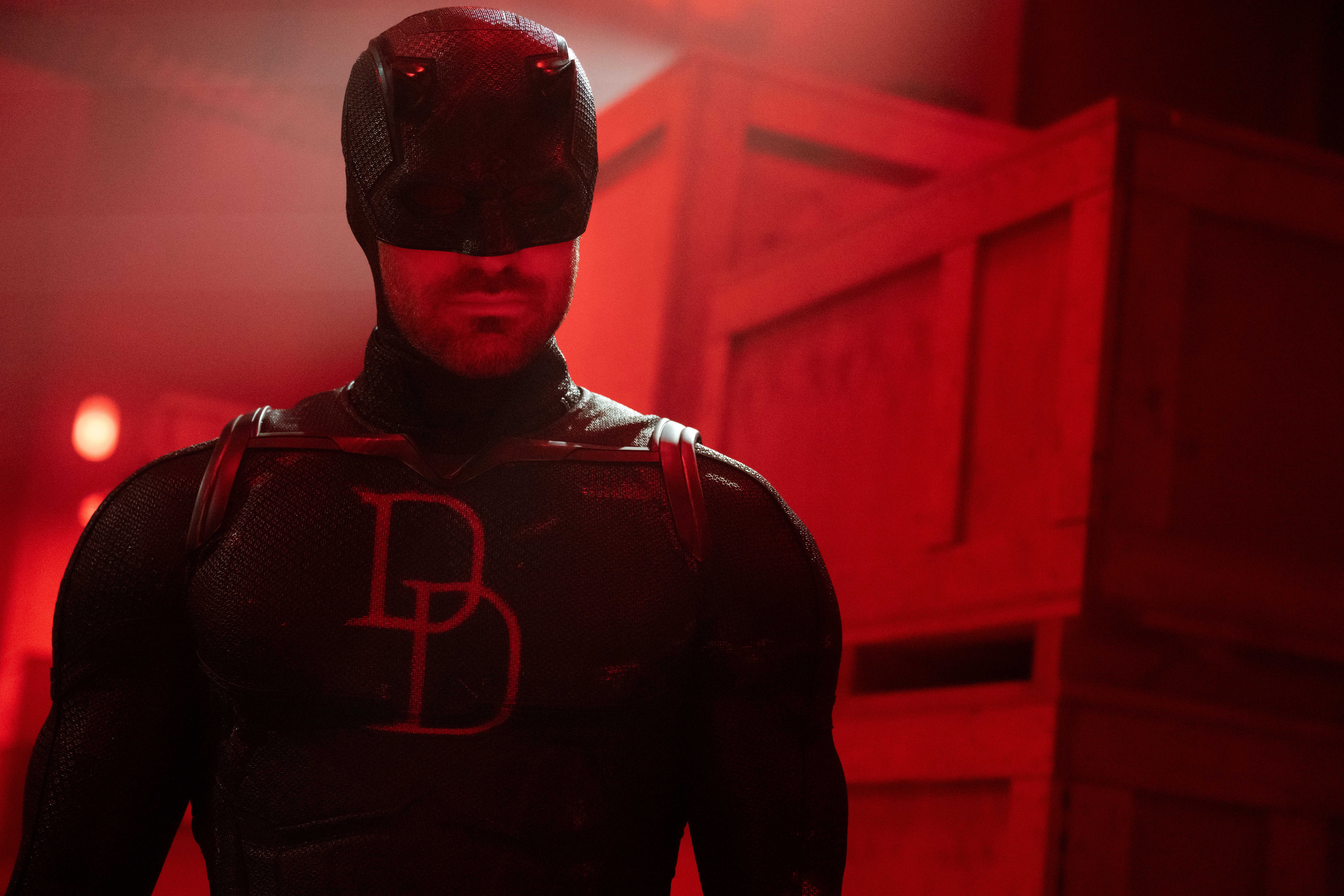 Daredevil in his black outfit