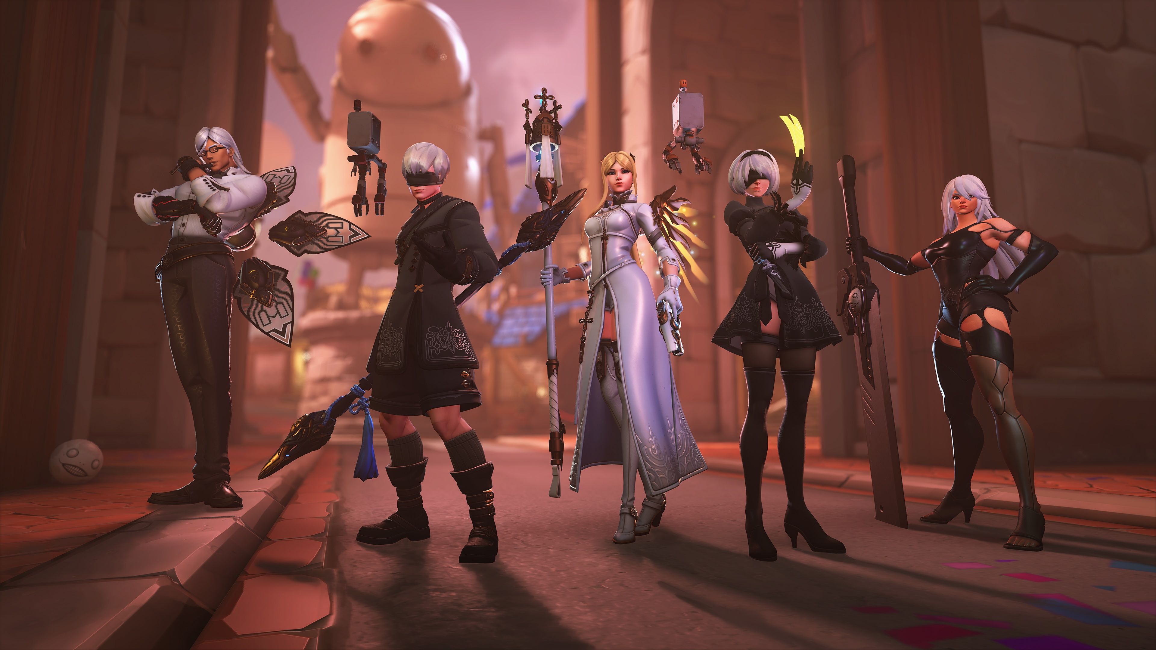 Overwatch's Nier: Automata collab confirmed — see all the skins
