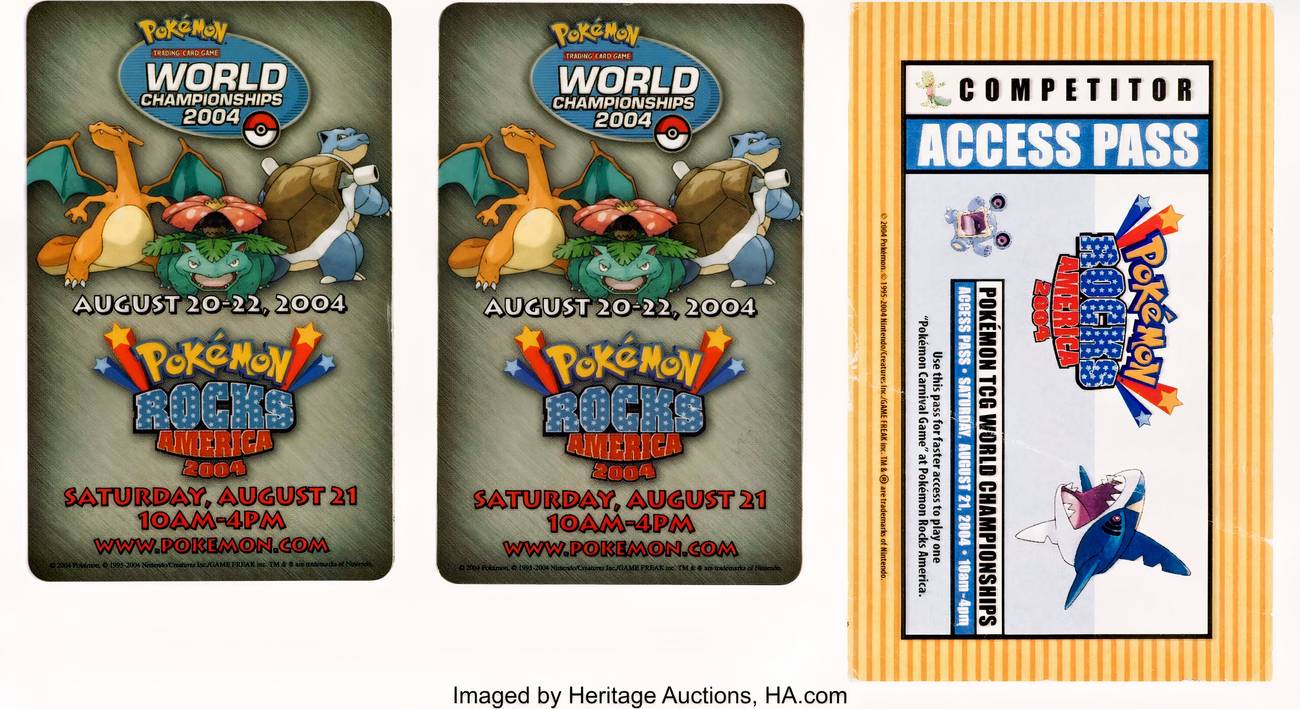 pokemon world championships 2004 merch