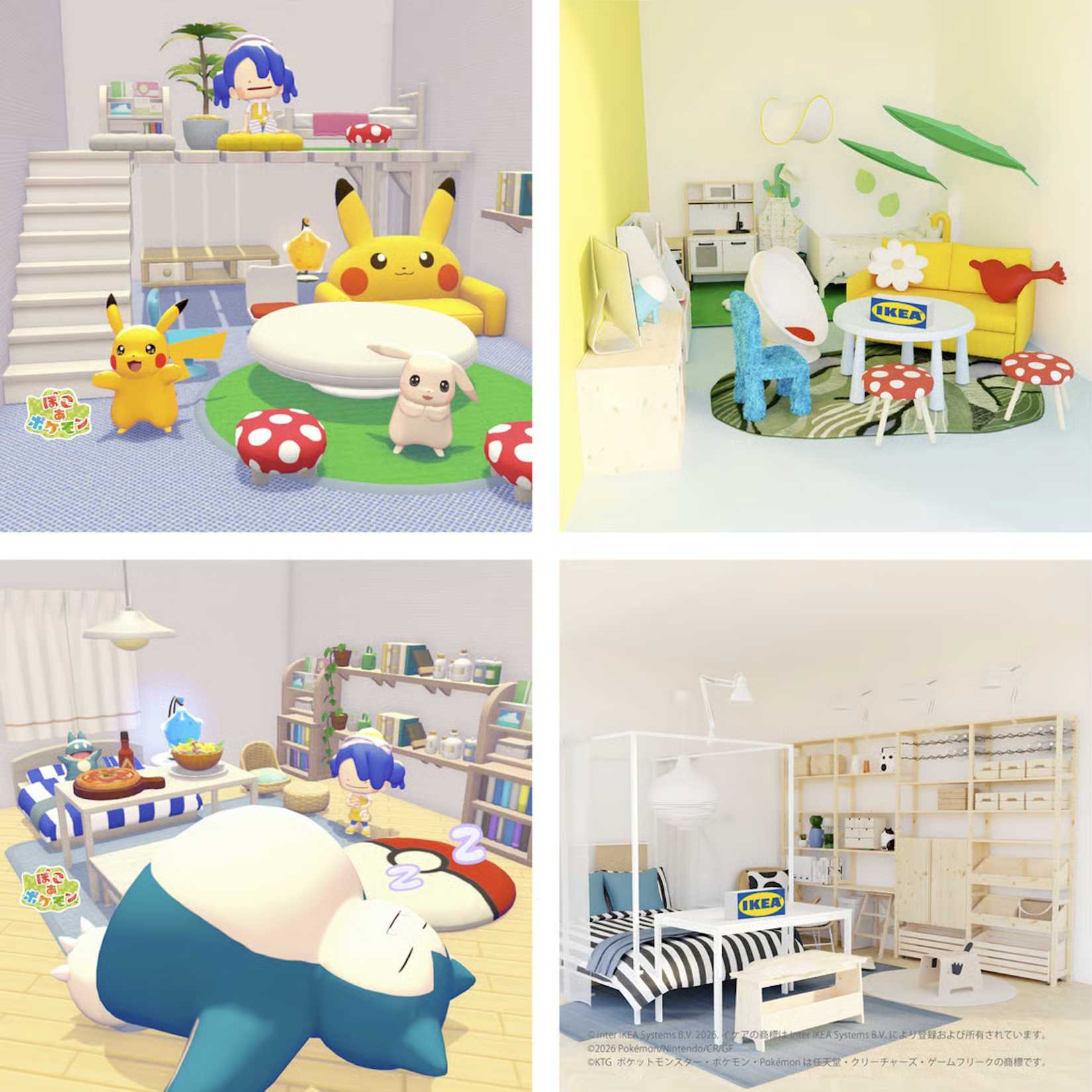 Pokmon Pokopia x IKEA collaboration adds Pikachu and Snorlax rooms Pokmon Pokopia x IKEA collaboration adds Pikachu and Snorlax rooms