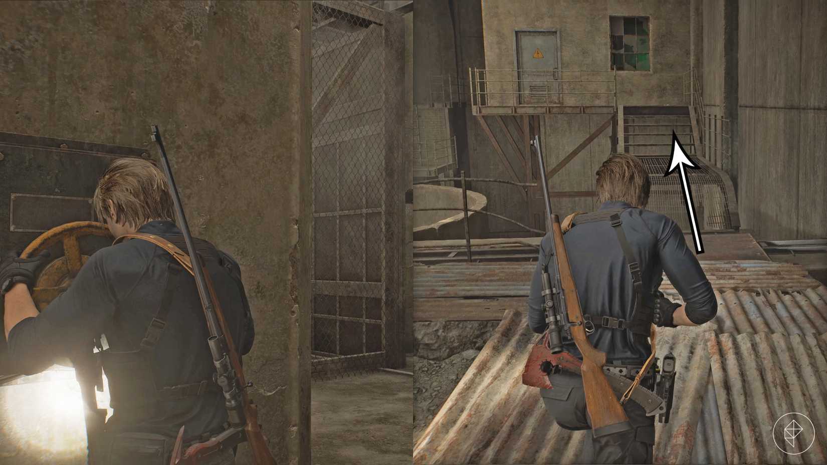 The sewage facility's battery location in Resident Evil Requiem's East Raccoon City.