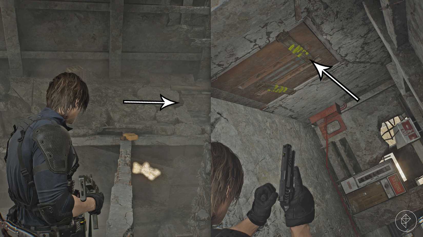 The path through Willis Tower in Resident Evil Requiem's East Raccoon City.