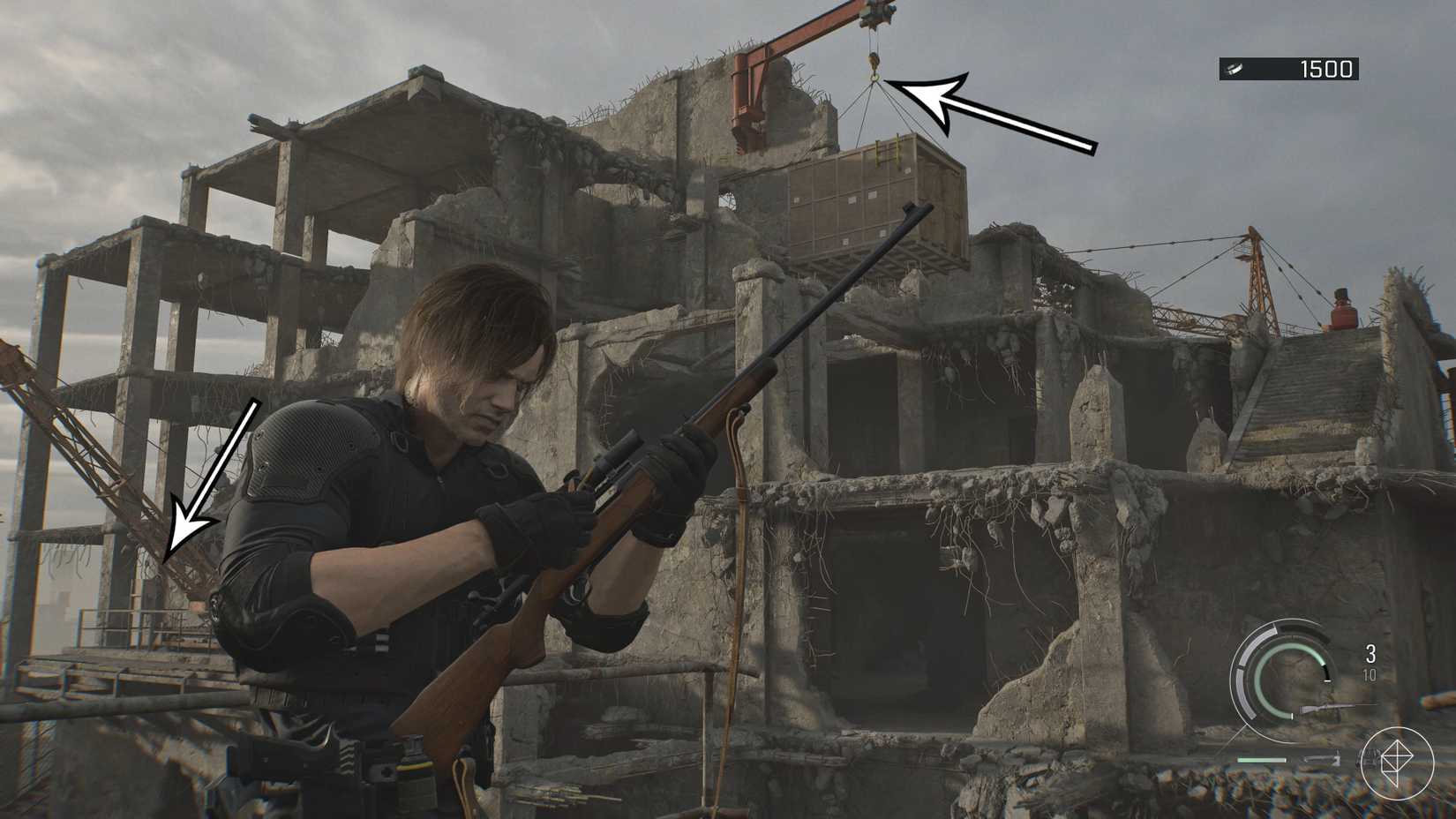 The way out of Willis Tower in Resident Evil Requiem's East Raccoon City.