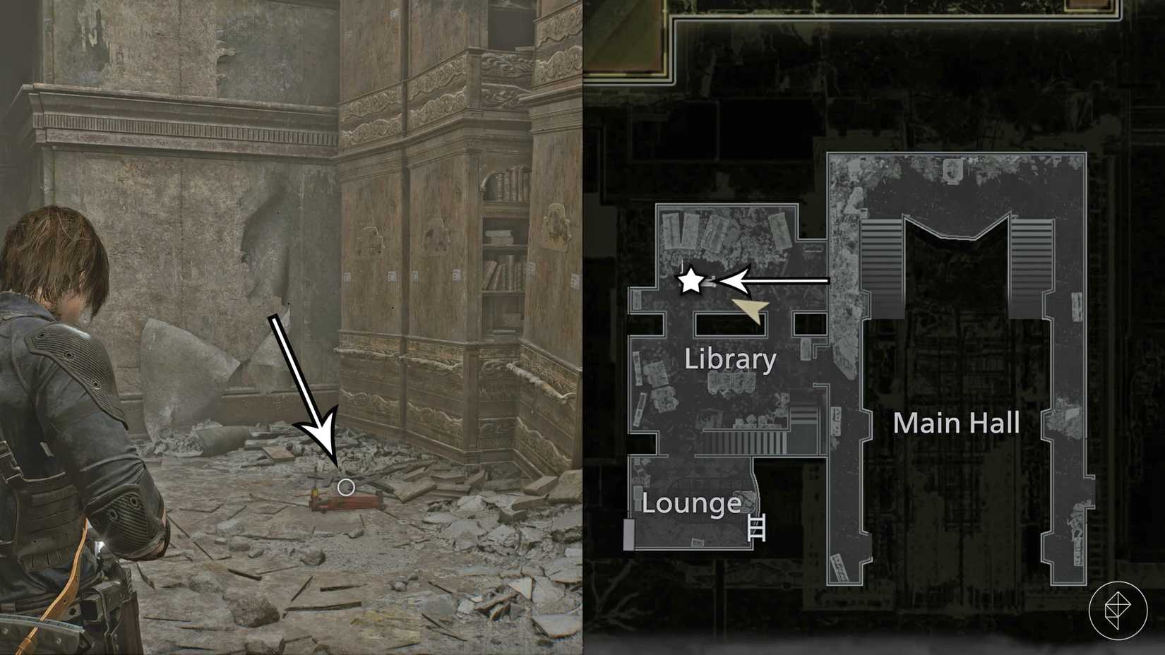 The mechanic jack location in Resident Evil Requiem.