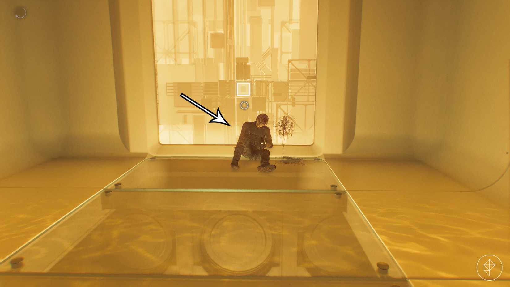 Grace finds Leon after making her way through ARK in Resident Evil Requiem.