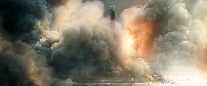 A Brachiosaur dies on Isla Nublar