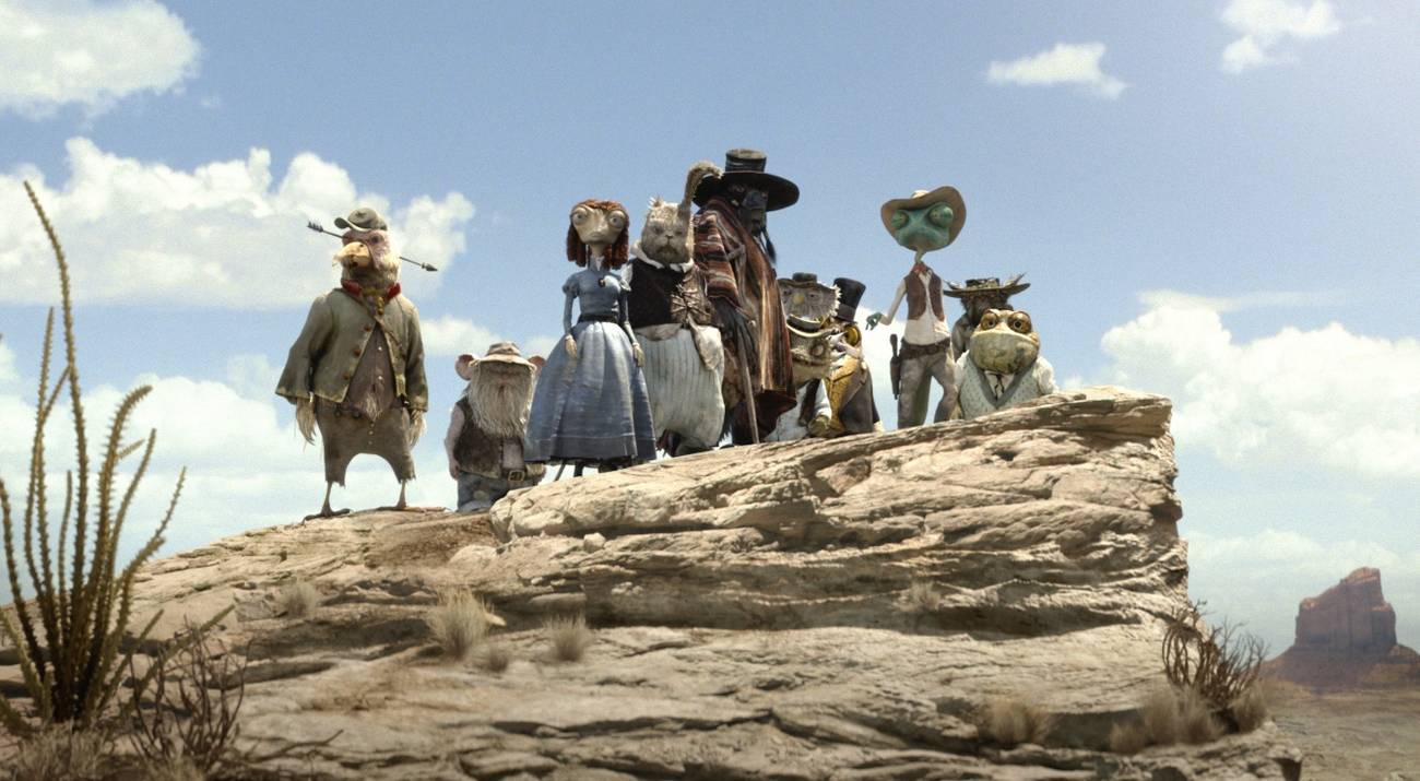 The textured and weathered citizens of the town of Dirt