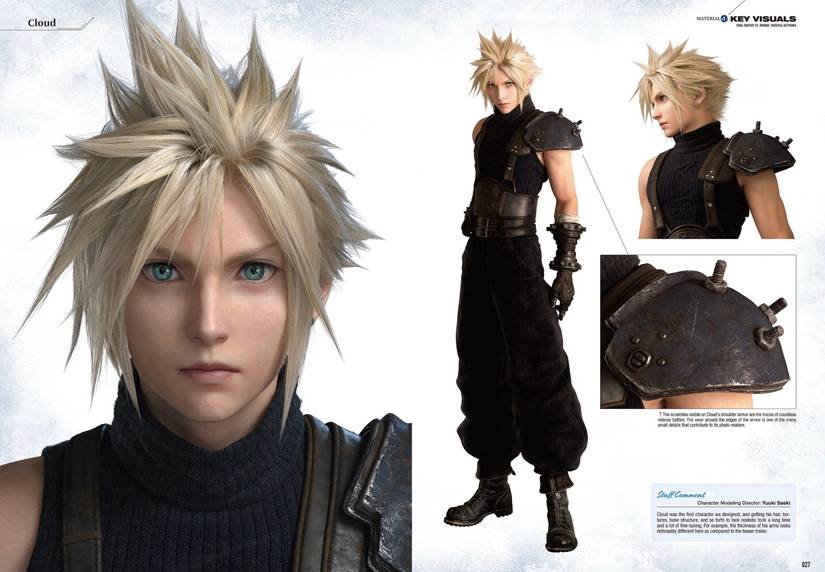 FF7 Remake Material Ultimania