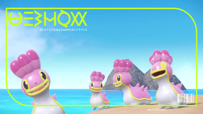 A group of pink West Sea Shellos, the slug Pokemon that might get a new variant in Winds and Waves.